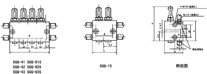 SGQ 系列雙線給油器