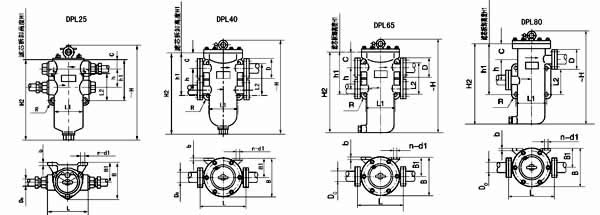 SPL、DPL型網(wǎng)片式油濾器